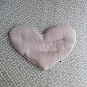 SYDÄN -luomukauralämpötyyny /pellava